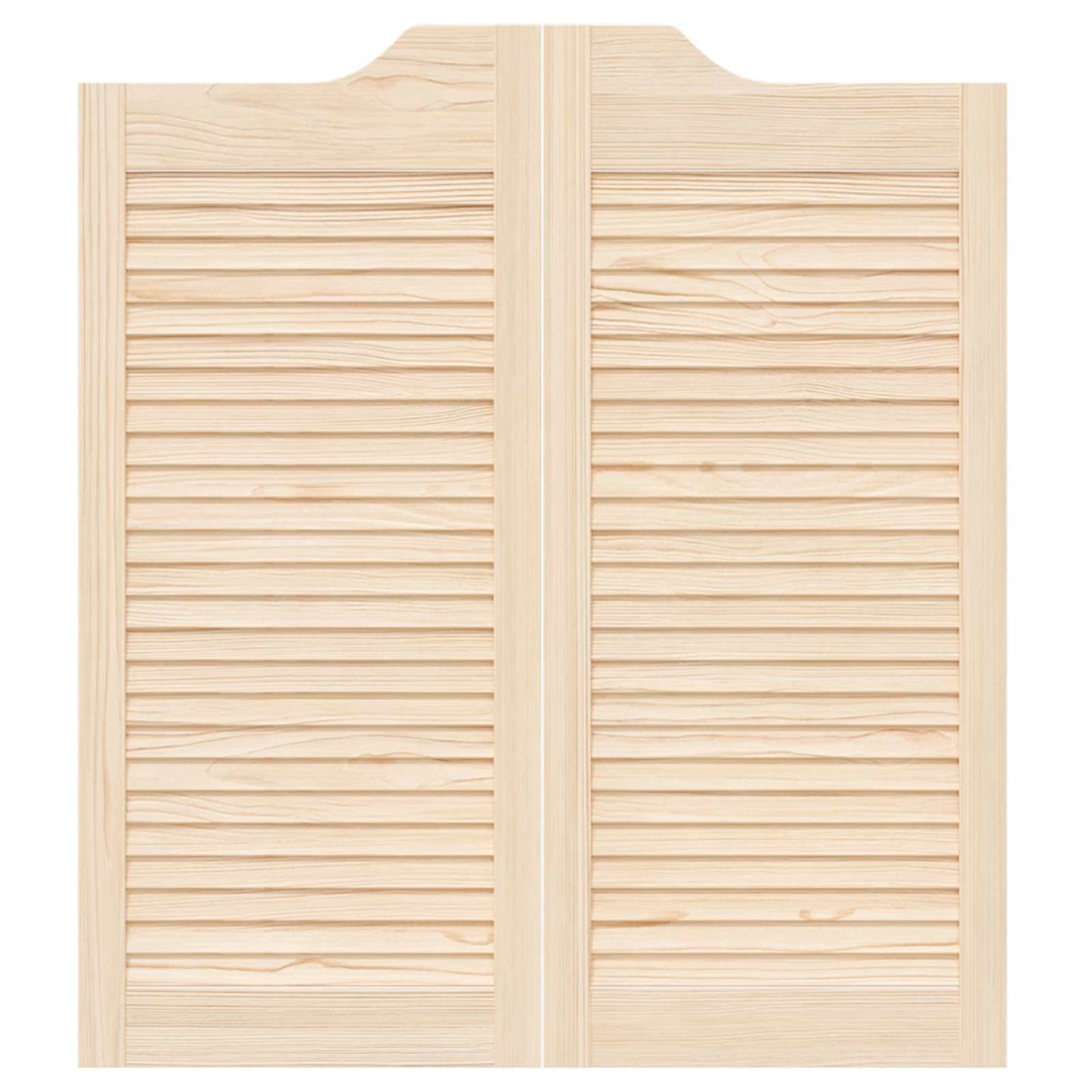 vidaXL Πόρτες Swing 90 x 40 cm Μασίφ Ξύλο Πεύκου Φυσικό