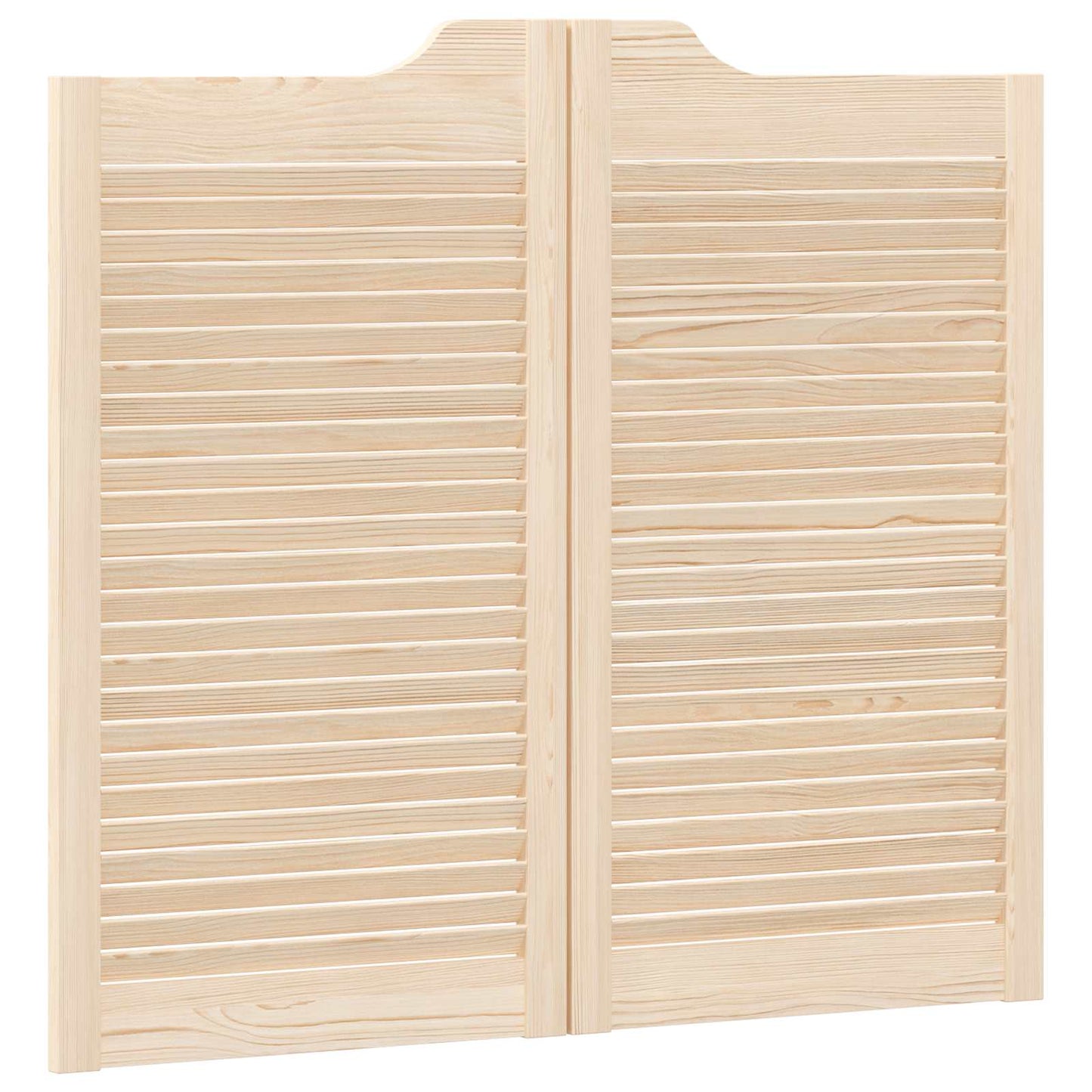 vidaXL Πόρτες Swing 2 τμχ. 90 x 40 cm Μασίφ Ξύλο Πεύκου Φυσικό
