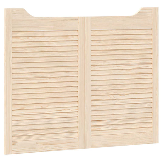 vidaXL Πόρτες Swing 2 τμχ. 80 x 50 cm Μασίφ Ξύλο Πεύκου Φυσικό