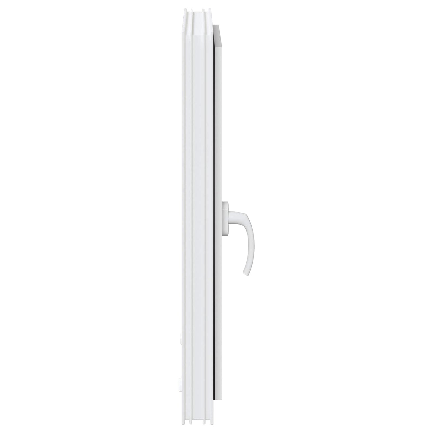 Παράθυρο Κάτω Στρώματος RISOR Λευκός 50 x 75 cm PVC και Γυαλί