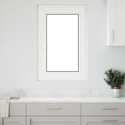 vidaXL Παράθυρο Υπογείου με Κλίση και Στροφή RISOR 60 x 80 cm