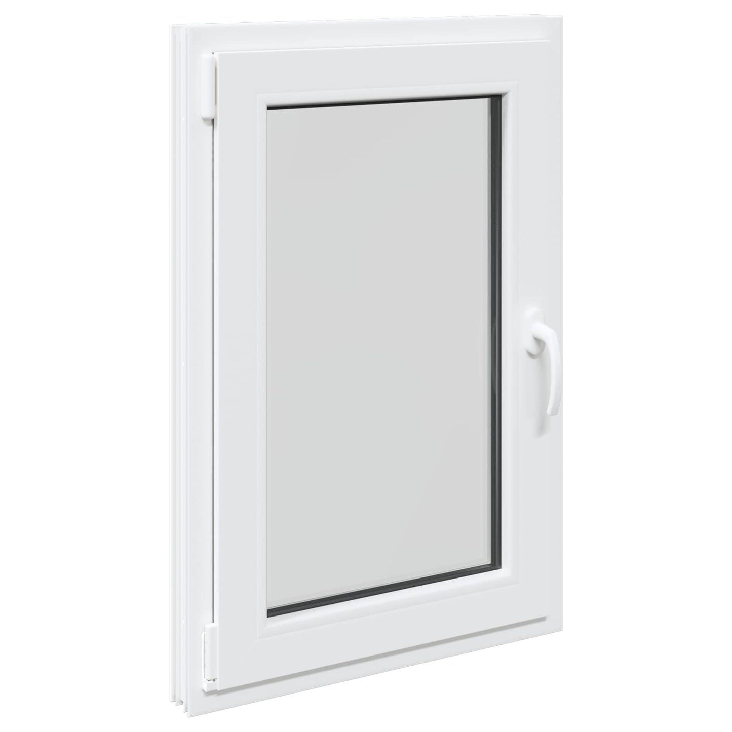Παράθυρο Κάτω Στρώματος RISOR Λευκός 60 x 100 cm PVC και Γυαλί