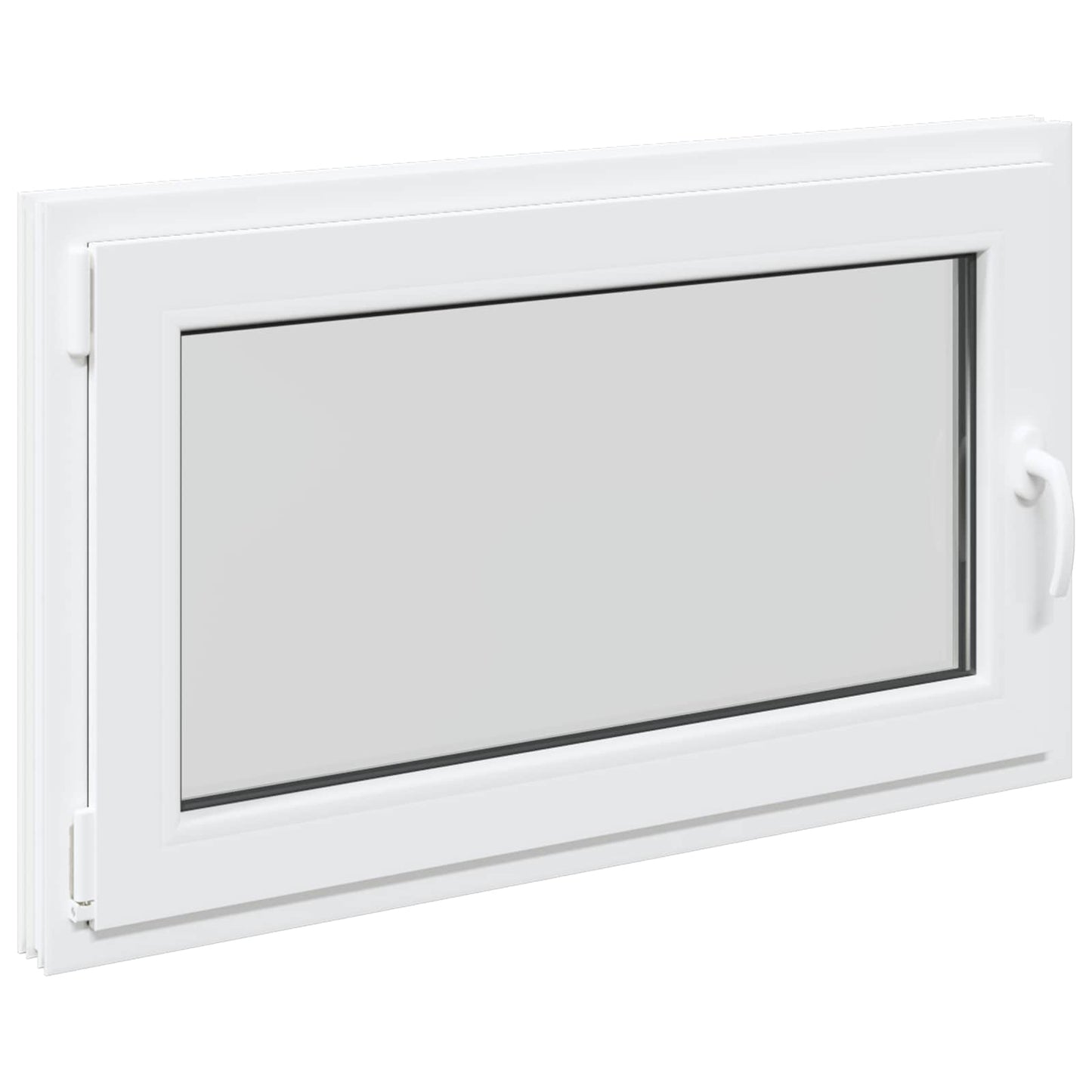 Παράθυρο Κάτω Στρώματος RISOR Λευκός 100 x 60 cm PVC και Γυαλί