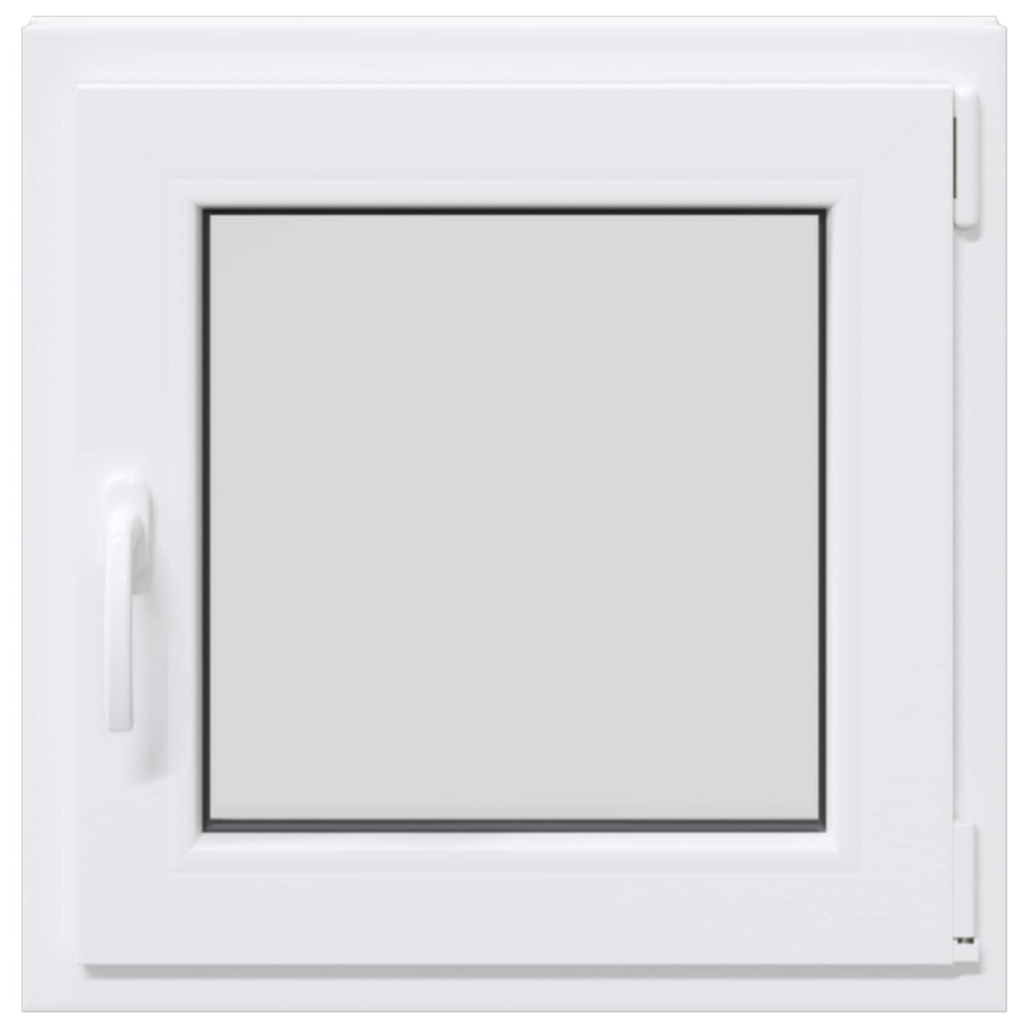 Παράθυρο Κάτω Στρώματος RISOR Λευκός 50 x 50 cm PVC και Γυαλί