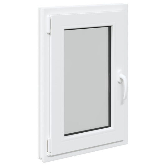 Παράθυρο Κάτω Στρώματος RISOR Λευκός 50 x 75 cm PVC και Γυαλί