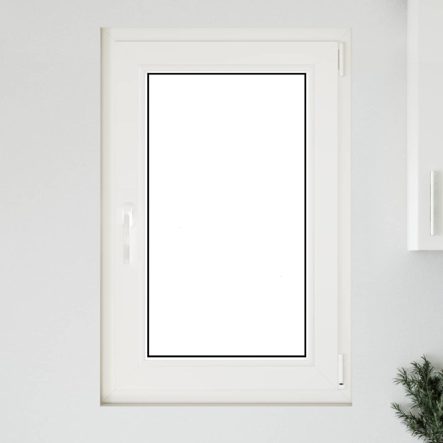 vidaXL Παράθυρο Υπογείου με Κλίση και Στροφή RISOR 60 x 80 cm