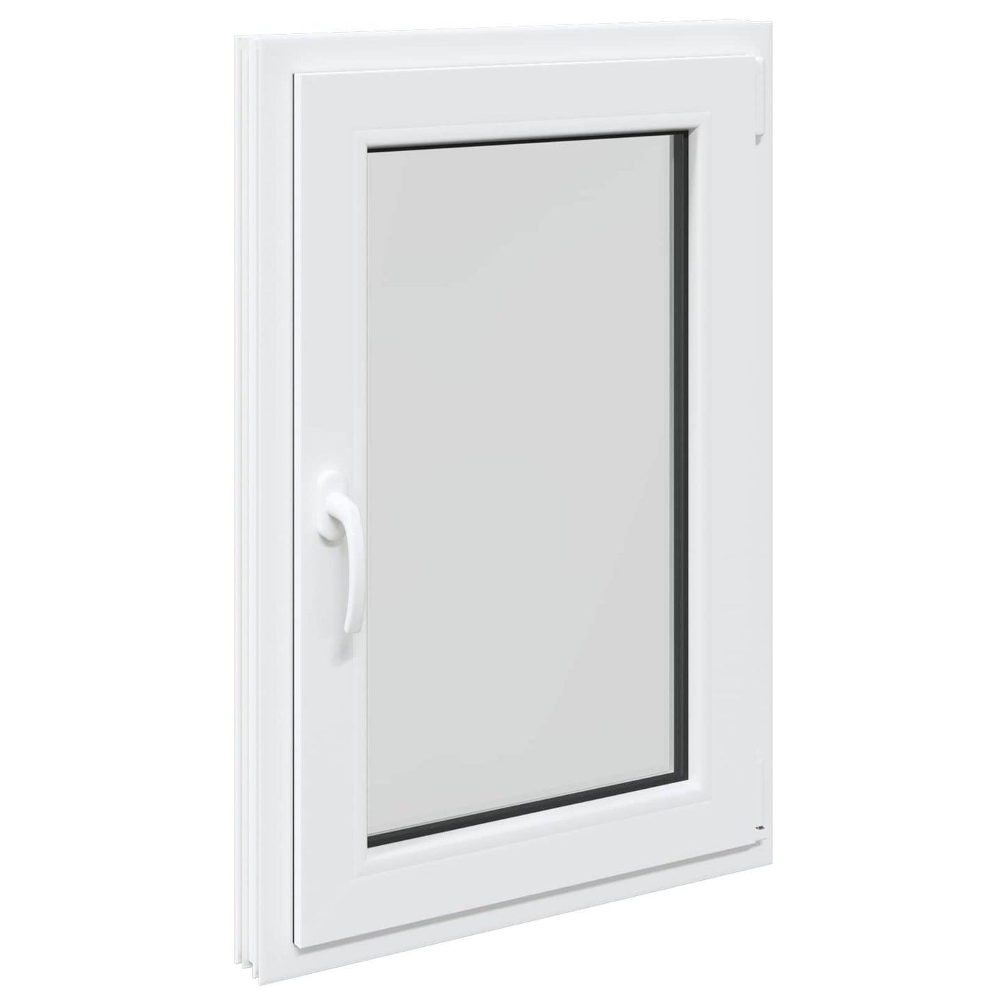 vidaXL Παράθυρο Υπογείου με Κλίση και Στροφή RISOR 60 x 80 cm