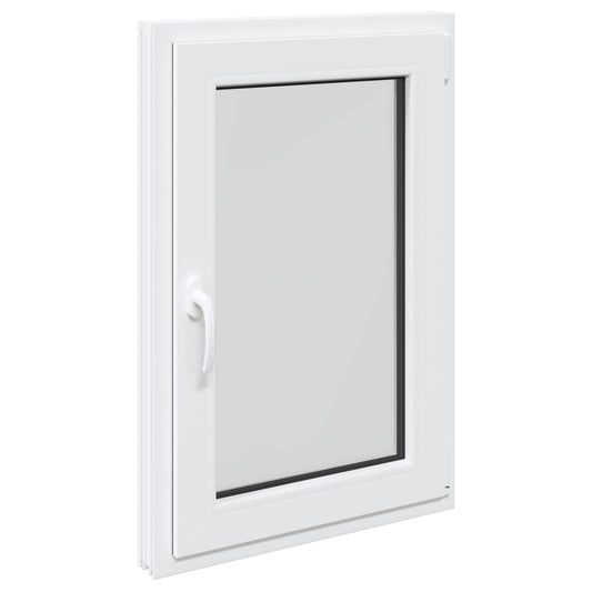 vidaXL Παράθυρο Υπογείου με Κλίση και Στροφή RISOR 60 x 80 cm