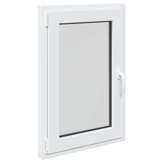 Παράθυρο Κάτω Στρώματος RISOR Λευκός 60 x 100 cm PVC και Γυαλί