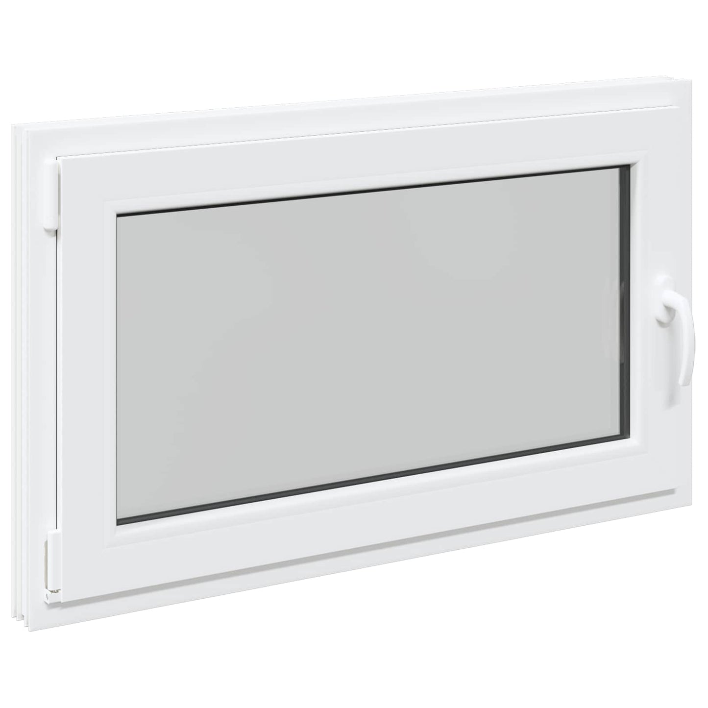 Παράθυρο Κάτω Στρώματος RISOR Λευκός 100 x 60 cm PVC και Γυαλί