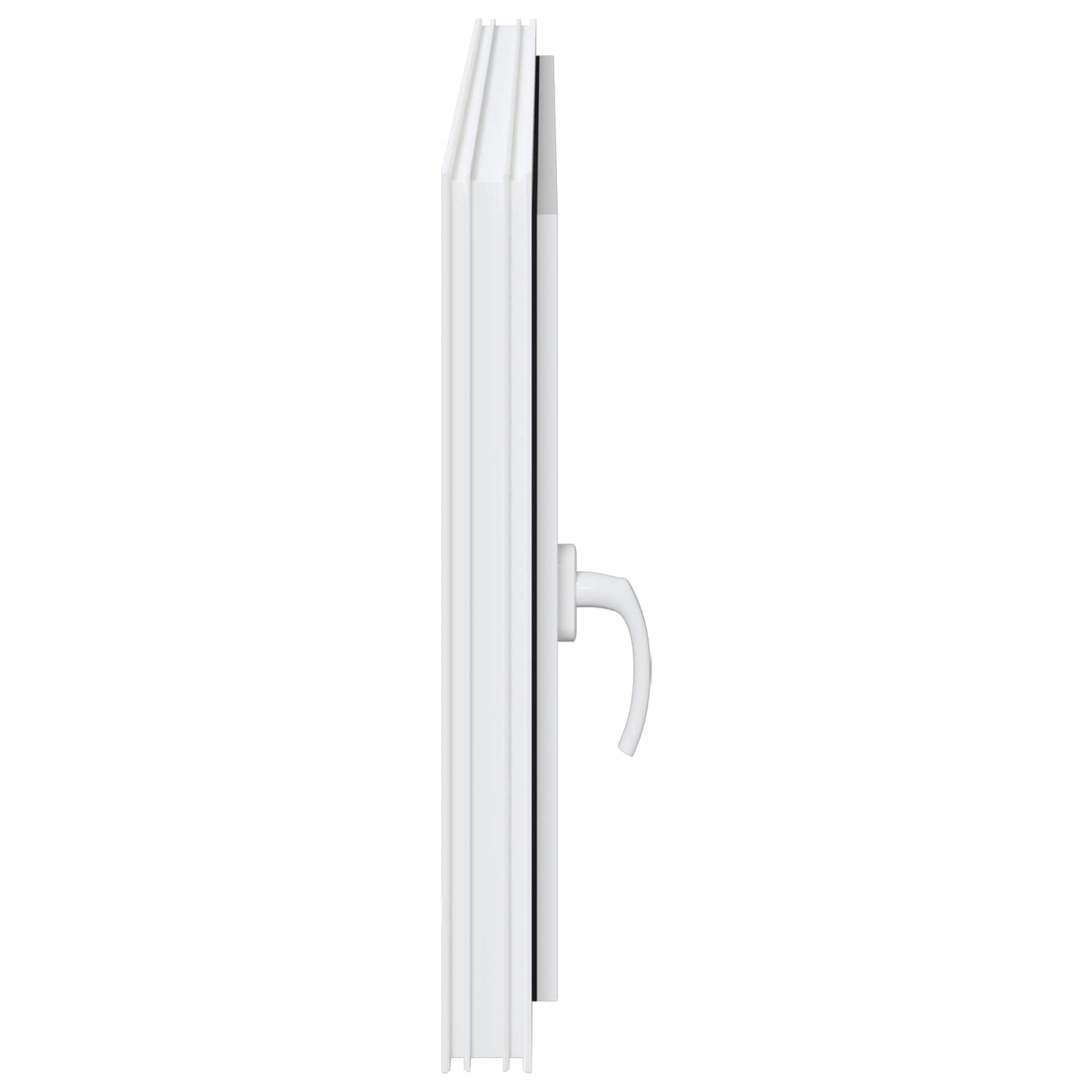 Παράθυρο Κάτω Στρώματος RISOR Λευκός 110 x 60 cm PVC και Γυαλί
