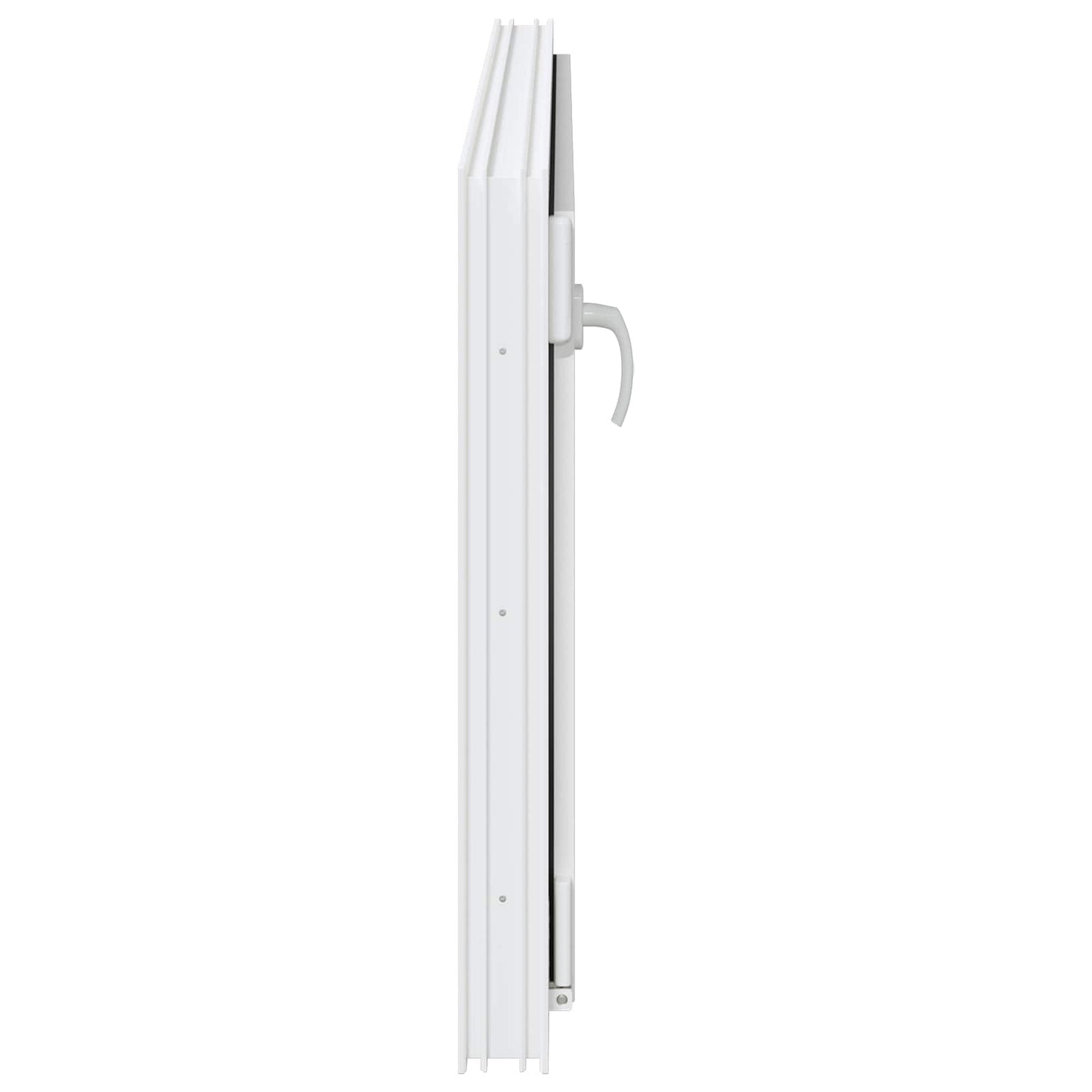 Παράθυρο Κάτω Στρώματος RISOR Λευκός 120 x 60 cm PVC και Γυαλί