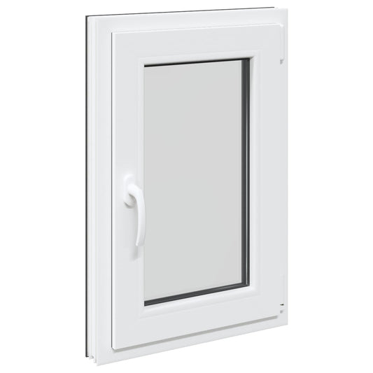 Παράθυρο Κάτω Στρώματος RISOR Ανθρακί 50 x 75 cm PVC και Γυαλί