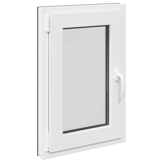 Παράθυρο Κάτω Στρώματος RISOR Ανθρακί 50 x 75 cm PVC και Γυαλί