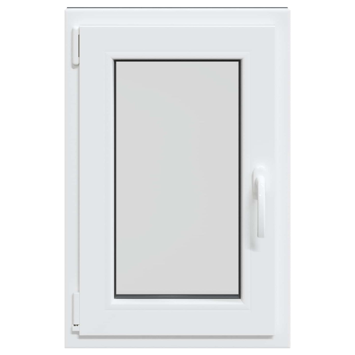 vidaXL Παράθυρο Κάτω Στρώματος RISOR 50 x 75 cm PVC και Γυαλί Ανθρακί