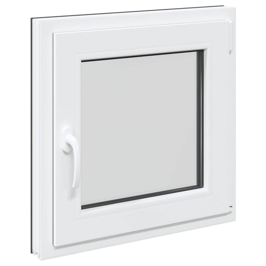 Παράθυρο Κάτω Στρώματος RISOR Ανθρακί 60 x 60 cm PVC και Γυαλί