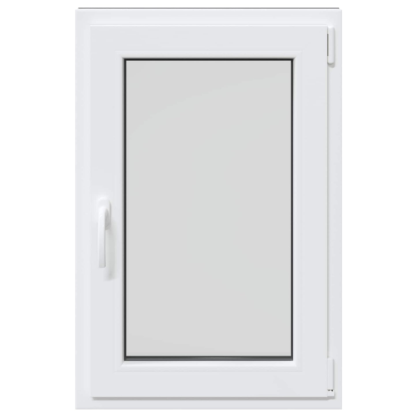 Παράθυρο Κάτω Στρώματος RISOR Ανθρακί 60 x 80 cm PVC και Γυαλί