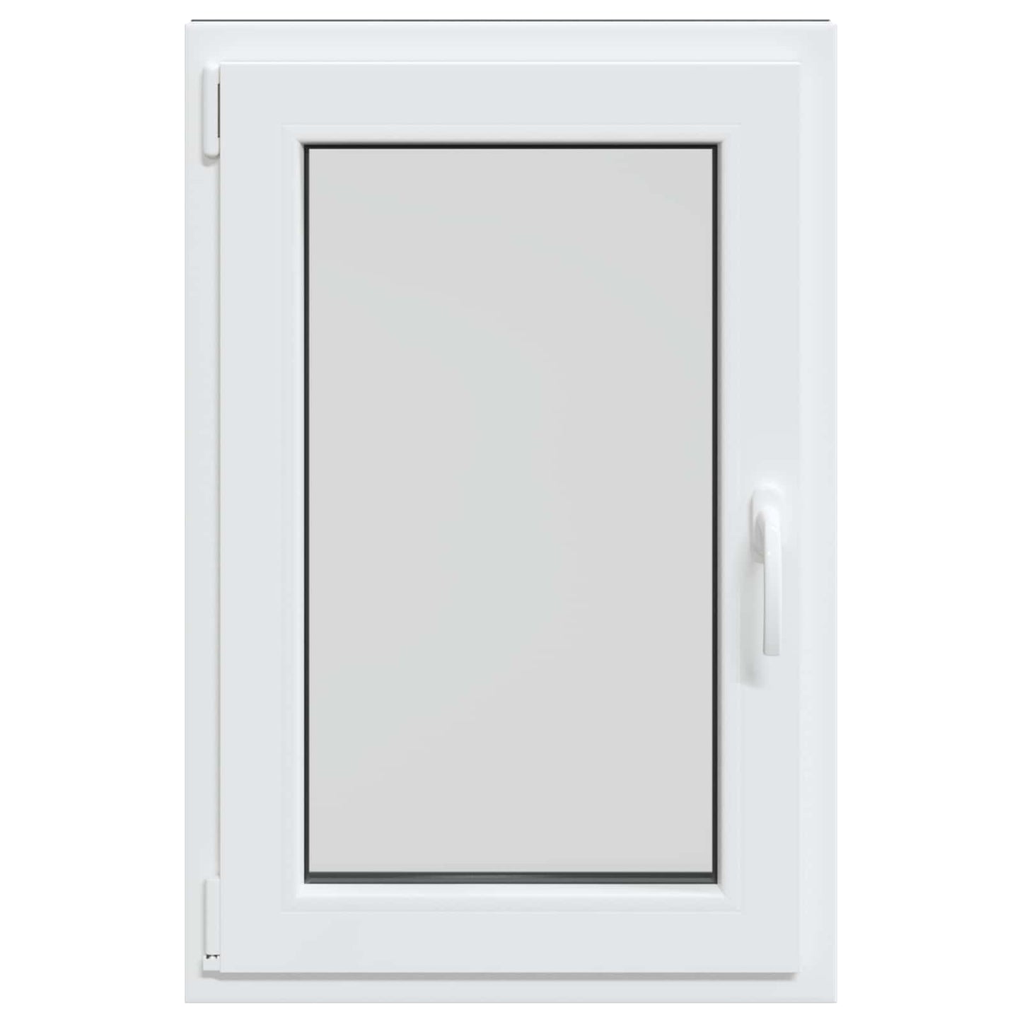 vidaXL Παράθυρο Κάτω Στρώματος RISOR 60 x 90 cm PVC και Γυαλί Ανθρακί