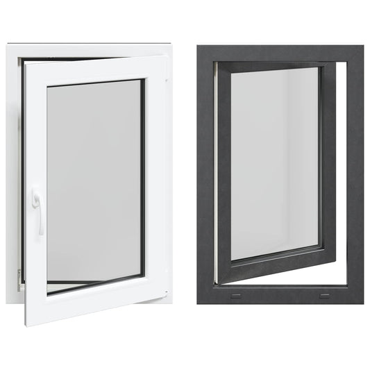 vidaXL Παράθυρο Υπογείου με Κλίση και Στροφή RISOR 60 x 100 cm