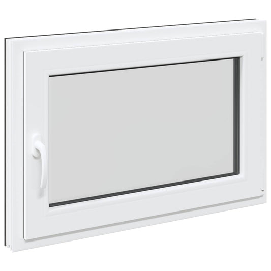 Παράθυρο Κάτω Στρώματος RISOR Ανθρακί 90 x 50 cm PVC και Γυαλί