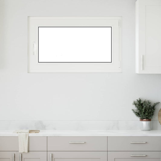 Παράθυρο Κάτω Στρώματος RISOR Ανθρακί 100 x 70 cm PVC και Γυαλί