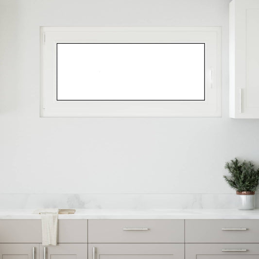 Παράθυρο Κάτω Στρώματος RISOR Ανθρακί 120 x 60 cm PVC και Γυαλί