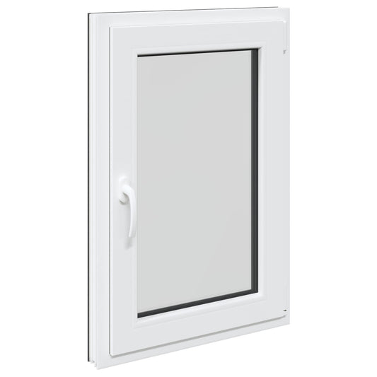 Παράθυρο Κάτω Στρώματος RISOR Ανθρακί 60 x 90 cm PVC και Γυαλί