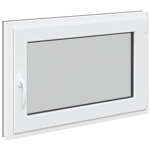 Παράθυρο Κάτω Στρώματος RISOR Ανθρακί 80 x 70 cm PVC και Γυαλί
