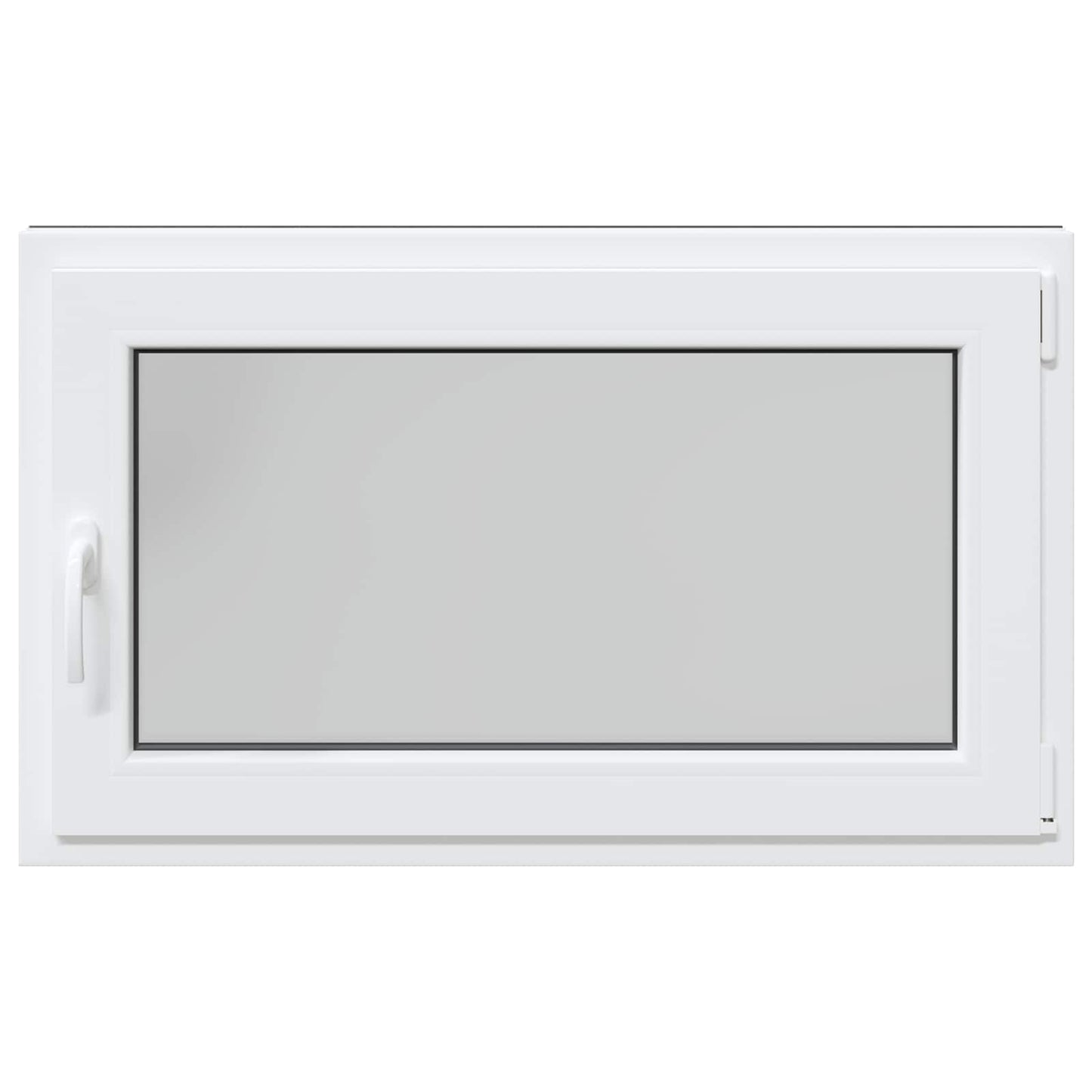 Παράθυρο Κάτω Στρώματος RISOR Ανθρακί 100 x 70 cm PVC και Γυαλί