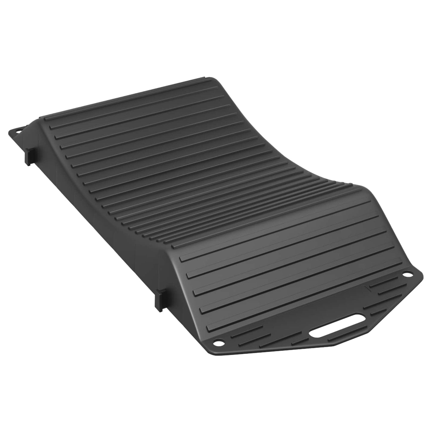 vidaXL Σωτήρες Ελαστικών 2 τεμ. Μαύρο 44 x 20 x 4 εκ PP