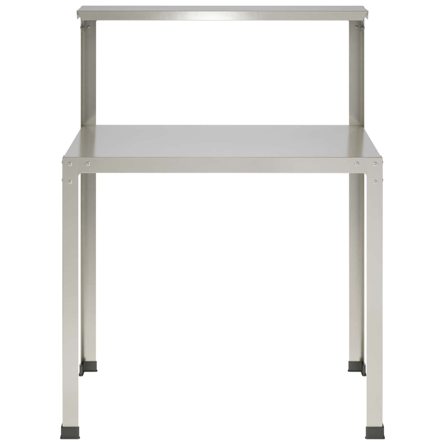 vidaXL Τραπέζι φύτευσης 60 x 50 x 104 cm Ανοξείδωτο Ατσάλι Ασημί