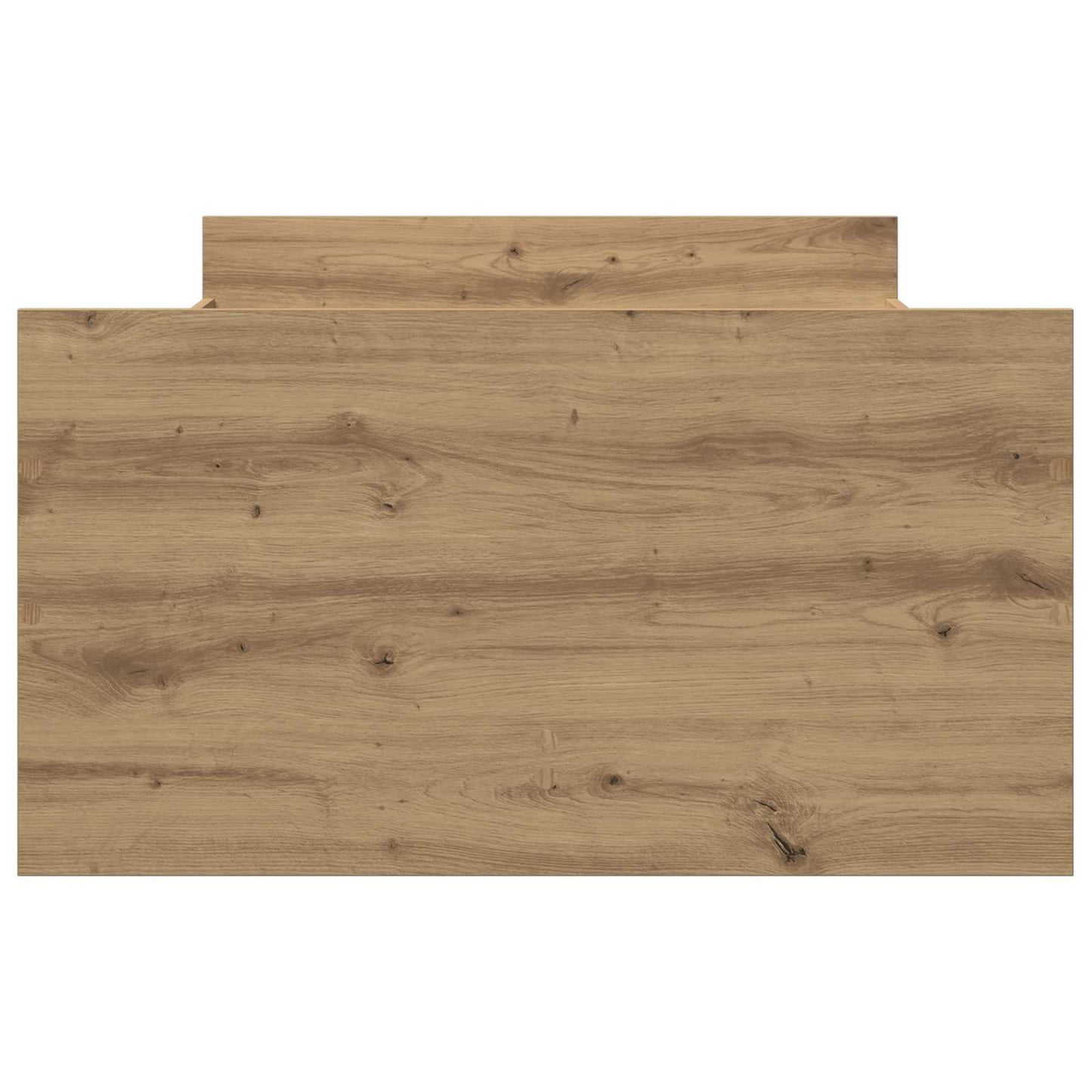 vidaXL Σκελετός Κρεβατιού Artisan Δρυς 100 x 200 cm Επεξεργασμένο Ξύλο