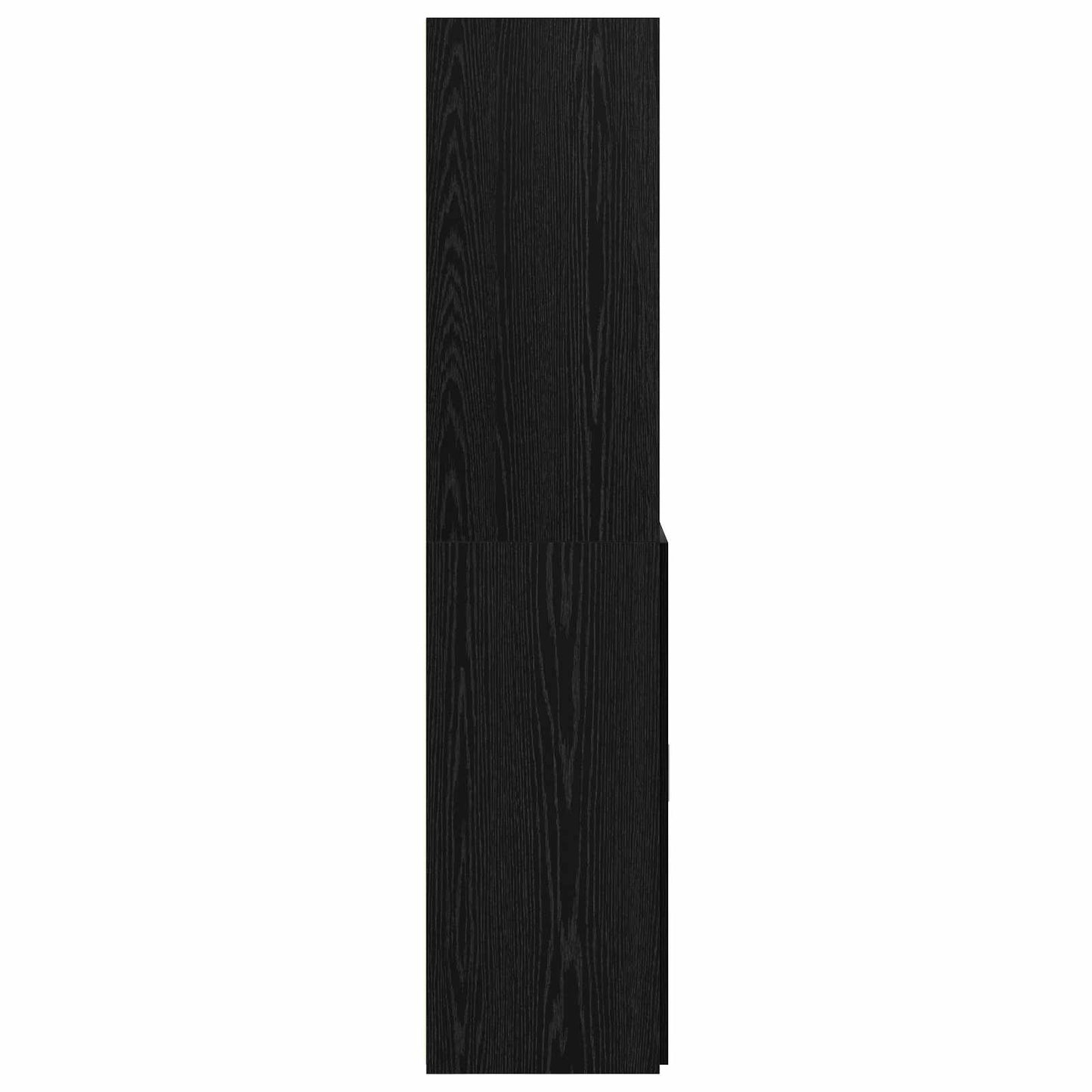 vidaXL Βιβλιοθήκη Μαύρη δρυς 30 x 42.4 x 185.2 εκ.