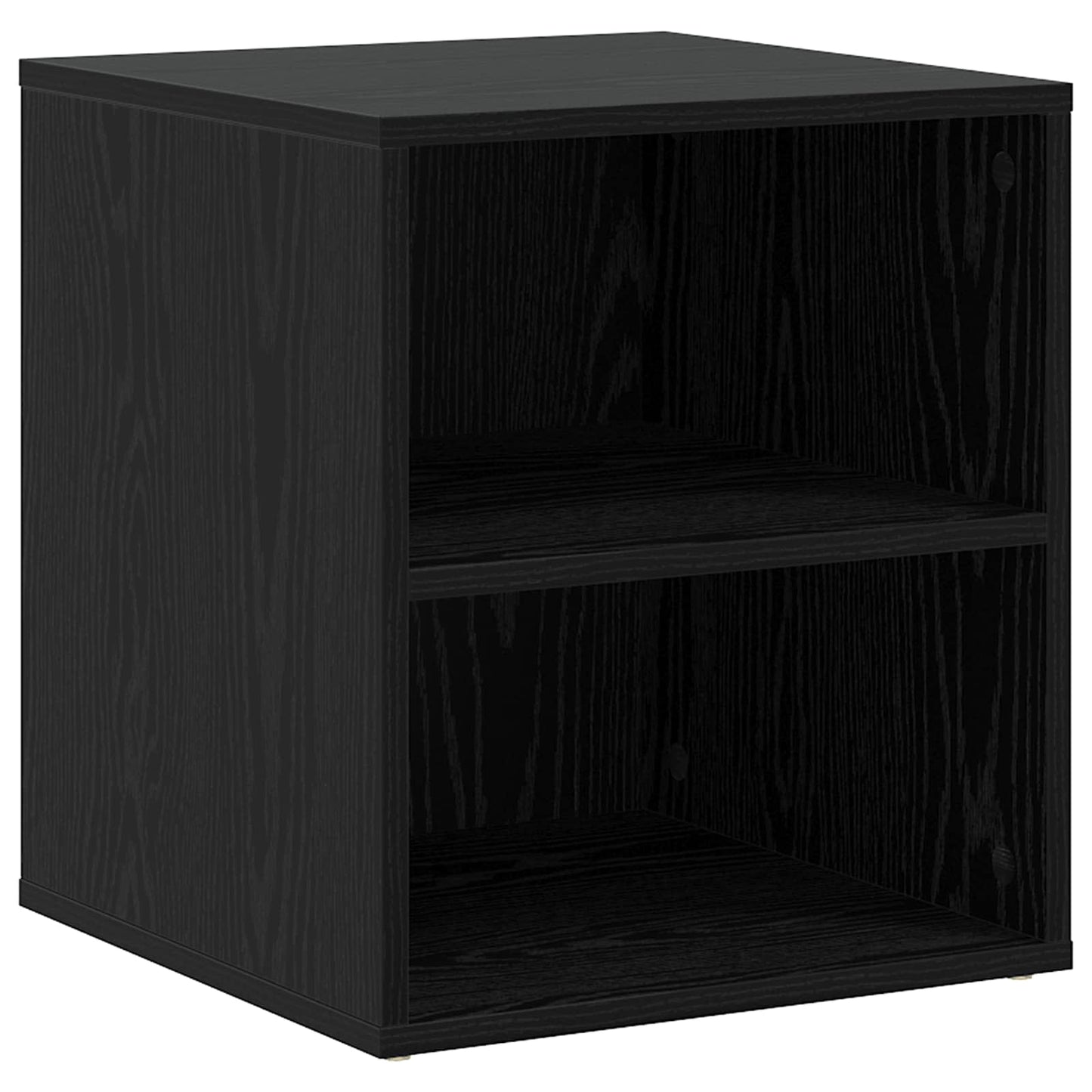 vidaXL Γωνιακό Ντουλάπι Μαύρη Δρυς 200 x 40 x 45 εκ Επεξεργασμένο Ξύλο