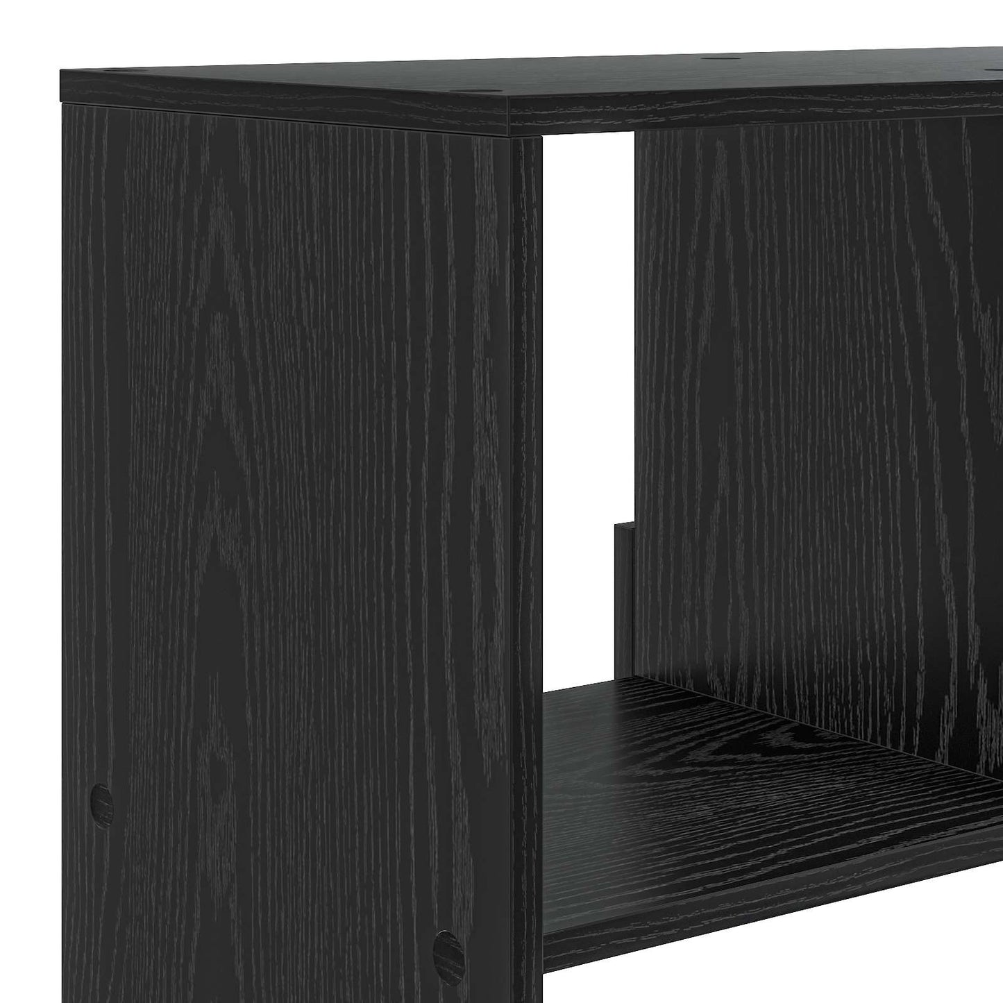 vidaXL Ράφι βιβλίων Μαύρη δρυς 100 x 33 x 156,5 εκ Επεξεργασμένο ξύλο