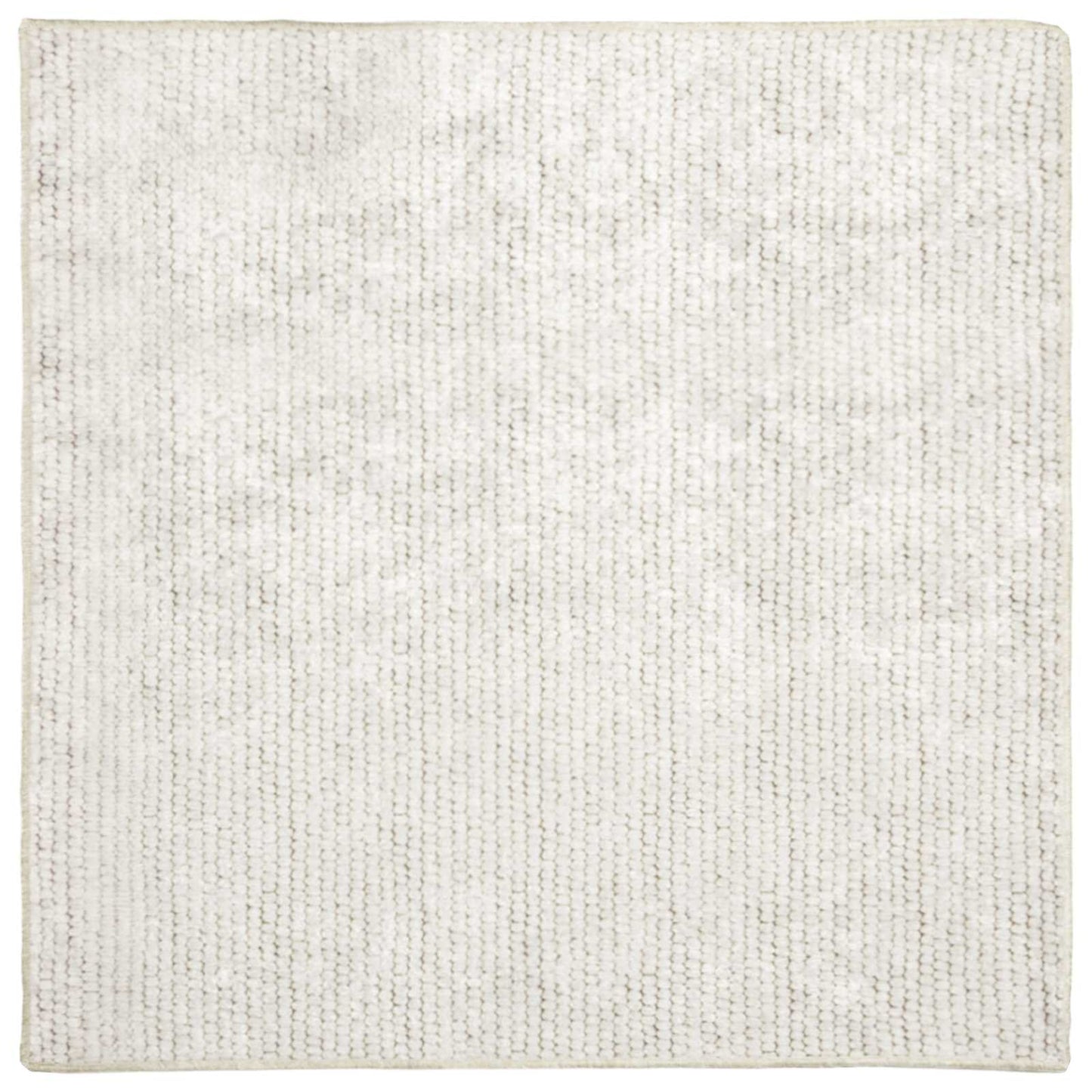 vidaXL Χαλί Κρεμ 100 x 100 cm 100% Πολυεστέρας 3 mm Πλένεται