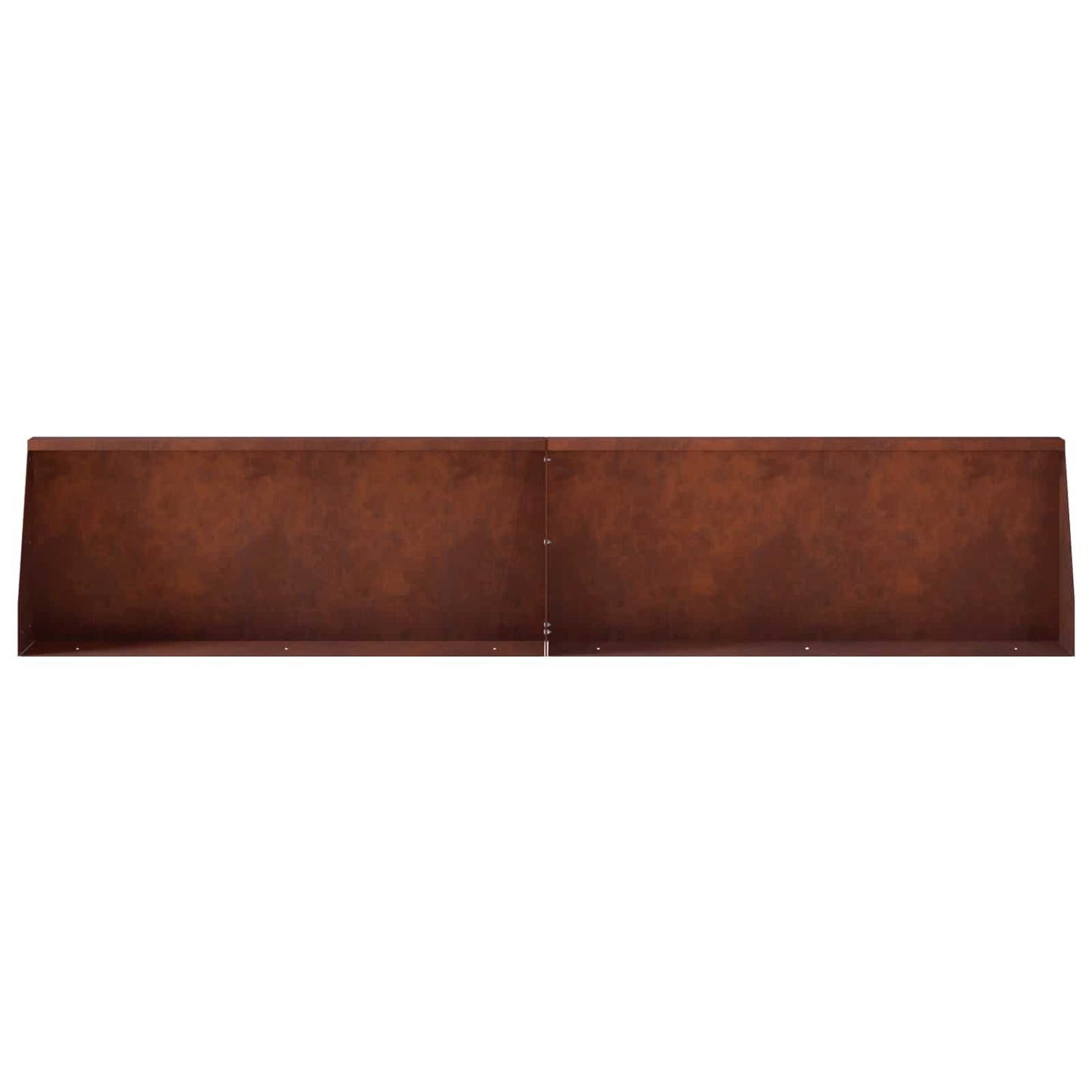 vidaXL Τοίχος Στήριξης 4 τμχ. 100 x 12 x 30 εκ Σκ rusty