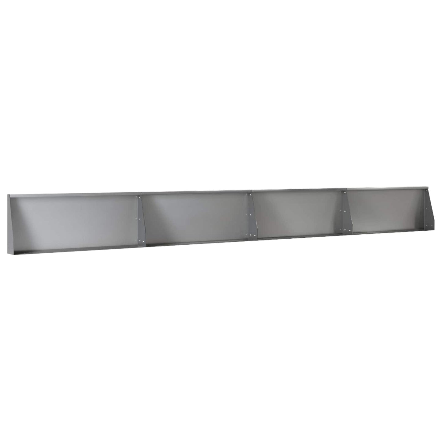 vidaXL Τοίχος Στήριξης 4 τμχ. 100 x 12 x 40 εκ Γαλβανισμένος Χάλυβας