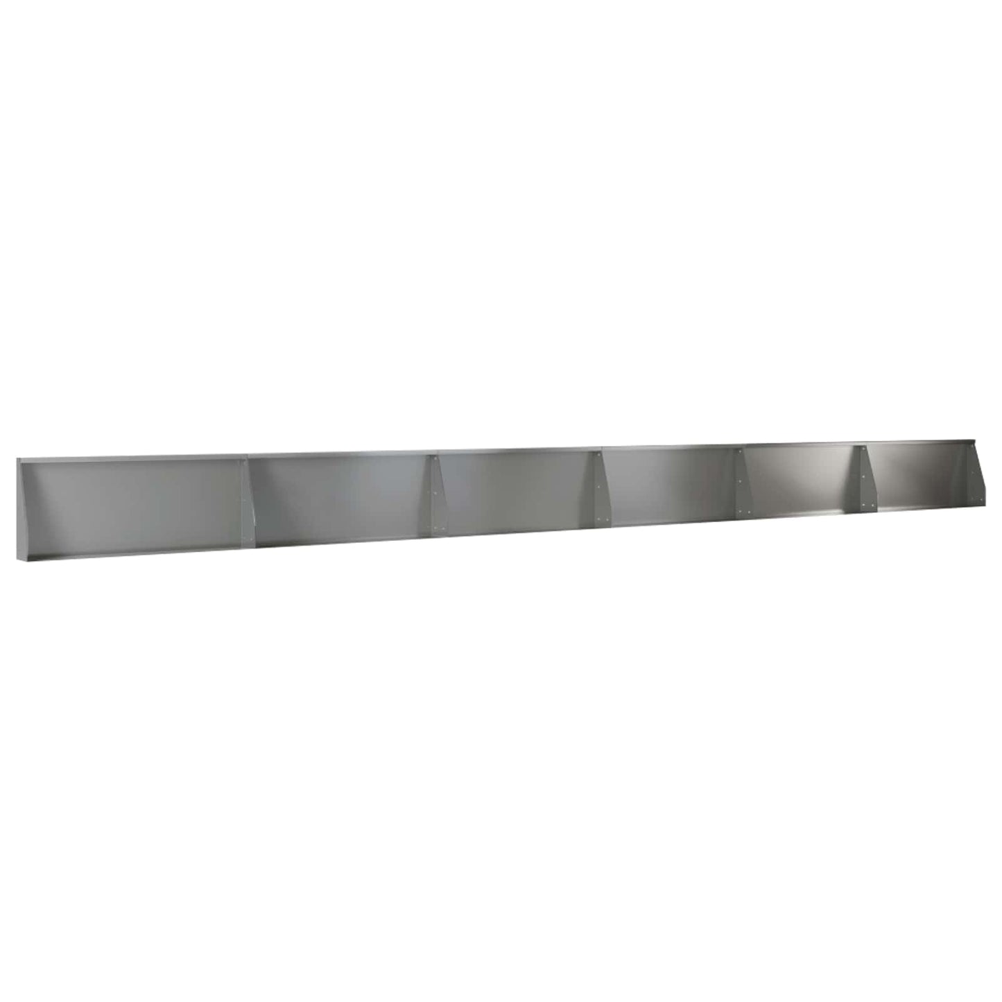 vidaXL Τοίχος Στήριξης 6 τμχ. 100 x 12 x 30 εκ Γαλβανισμένος Χάλυβας