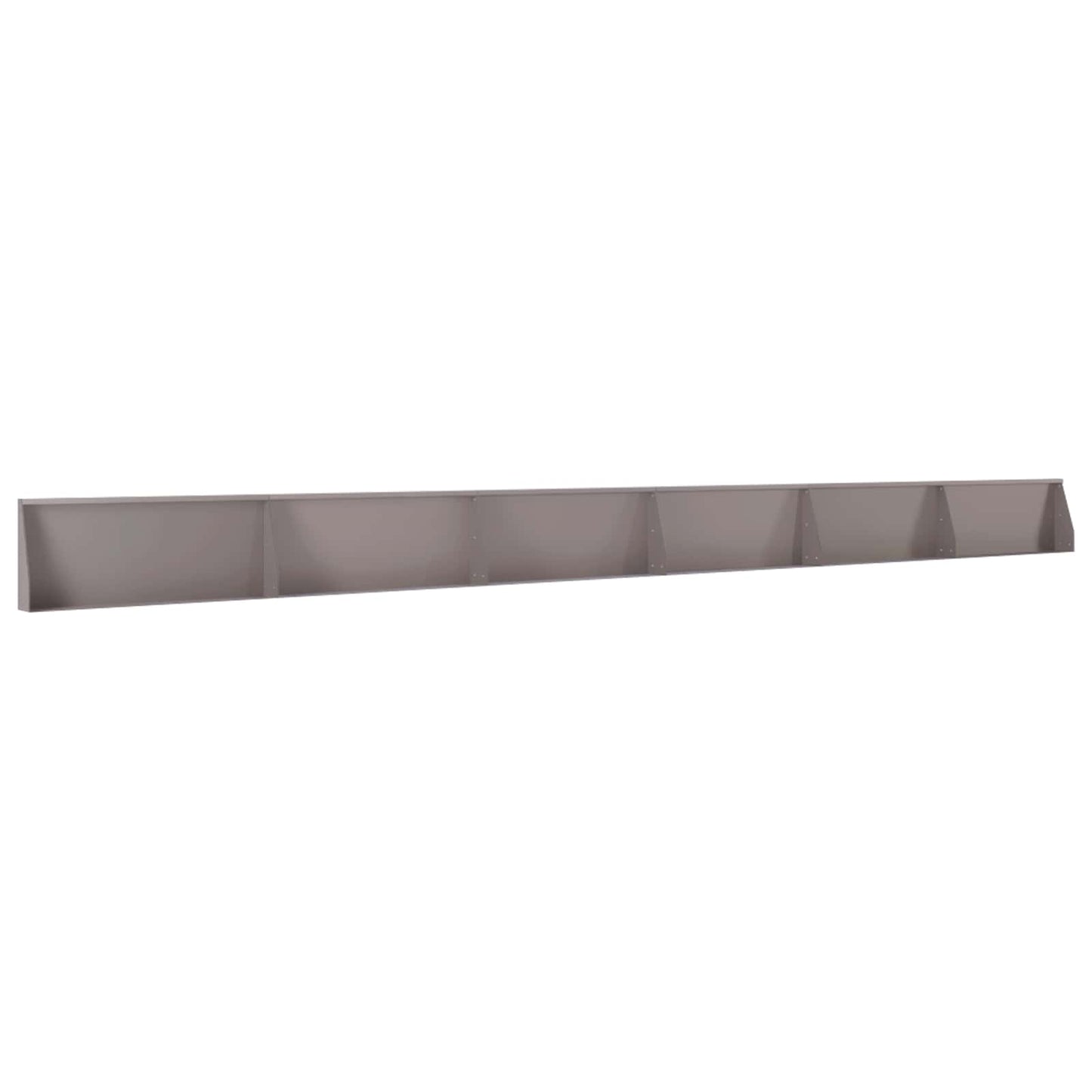 vidaXL Τοίχος Στήριξης 6 τμχ. 100 x 12 x 40 εκ Σκ rusty