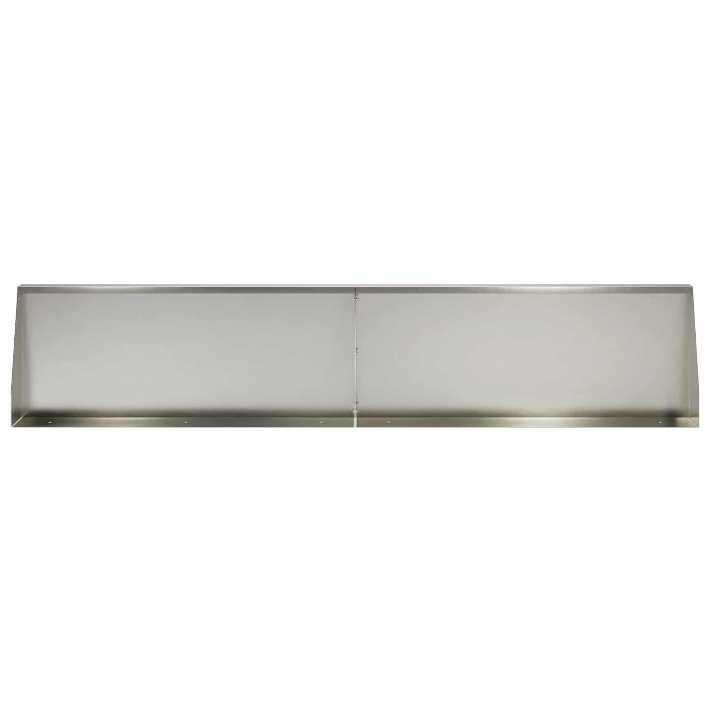 vidaXL Τοίχος Στήριξης 6 τμχ. 100 x 12 x 50 εκ Ανοξείδωτο Ατσάλι Ασημί