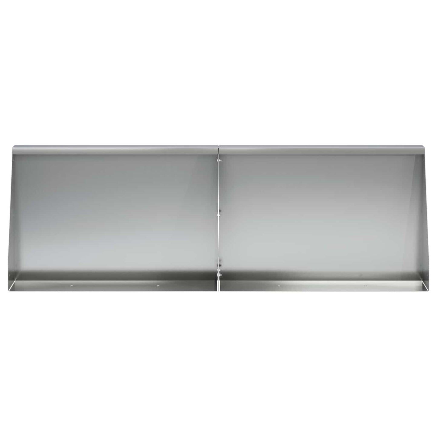 vidaXL Τοίχος Στήριξης 6 τμχ. 60 x 12 x 40 cm Γαλβανισμένος Χάλυβας
