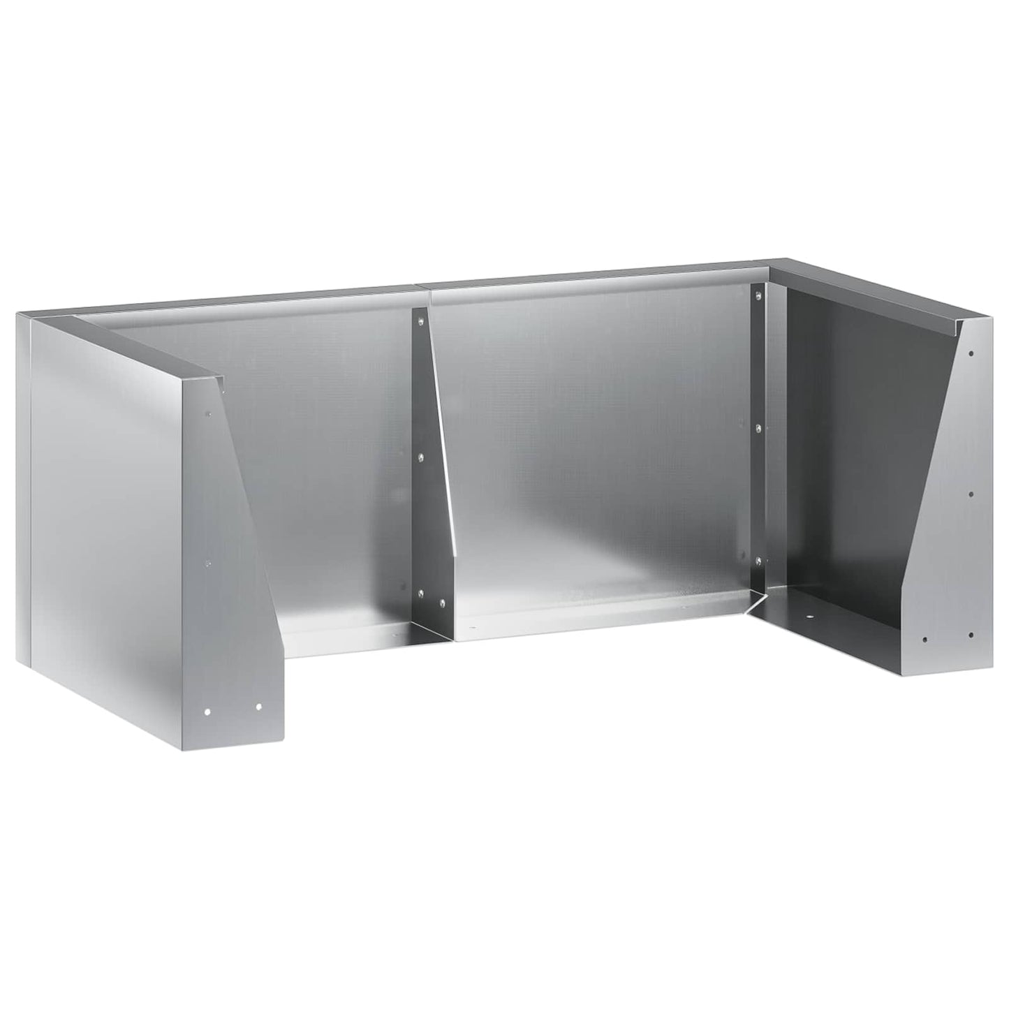 vidaXL Τοίχος Στήριξης 6 τμχ. 200 x 100 x 30 εκ. Γαλβανισμένος Χάλυβας