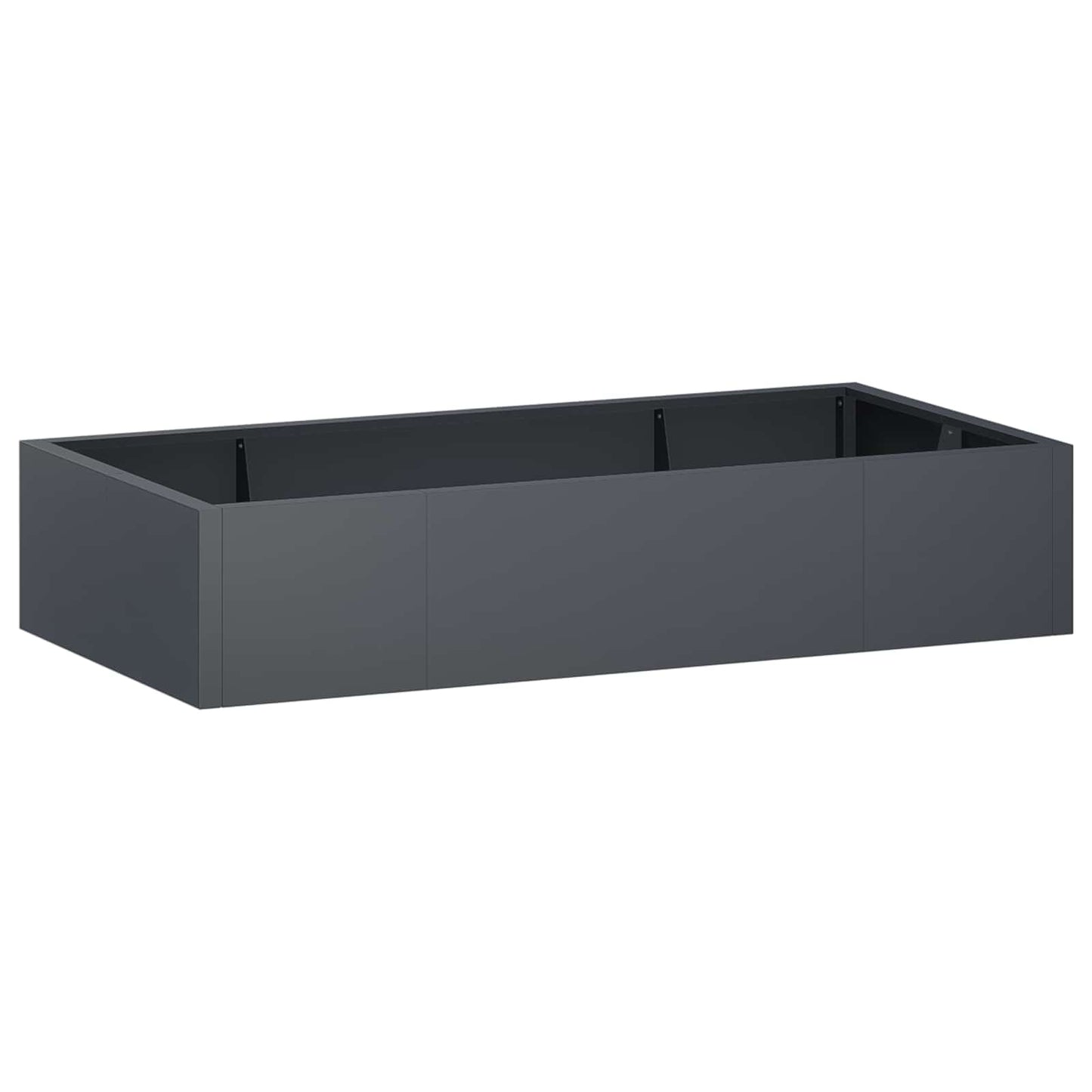 vidaXL Τοίχος Στήριξης 6 τμχ. 200 x 100 x 40 εκ. Ατσάλι Ανθρακί