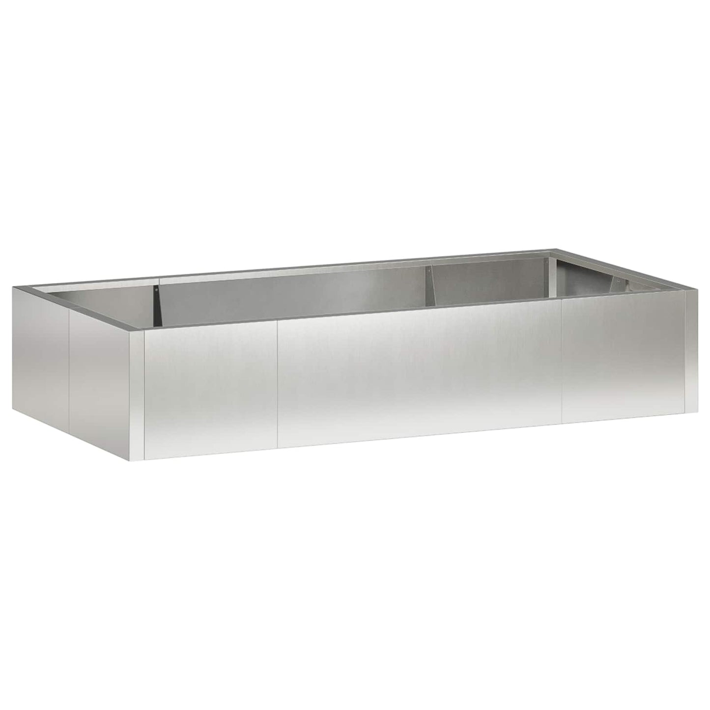 vidaXL Τοίχος Στήριξης 6 τμχ. 200 x 100 x 50 cm Ανοξείδωτο Ατσάλι