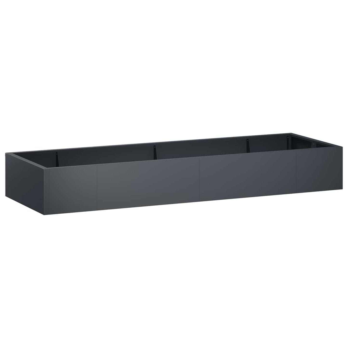 vidaXL Τοίχος Στήριξης 8 τμχ. 300 x 100 x 40 εκ. Ατσάλι Ανθρακί