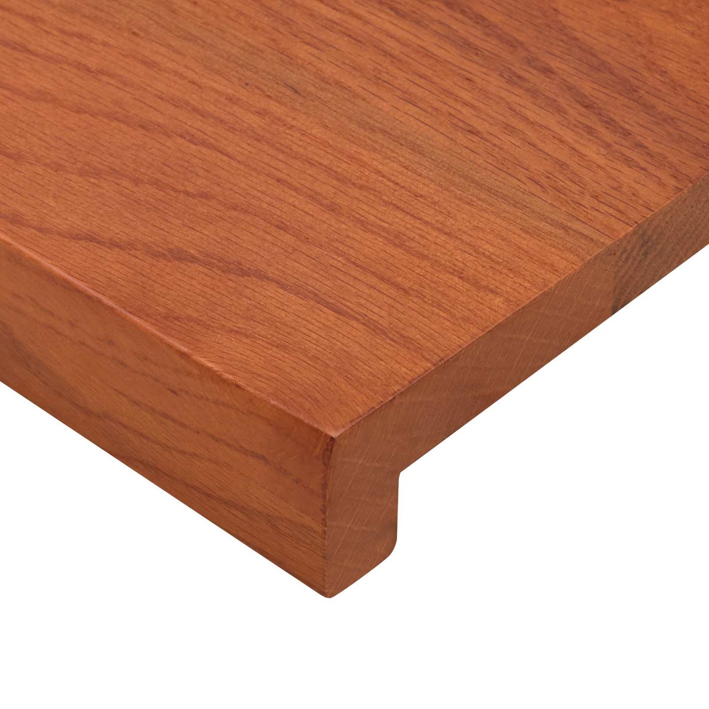 vidaXL Σκαλοπάτι 8 τεμ. 120 x 30 x 2 cm Καφέ Στερεό Ξύλο Δρυός