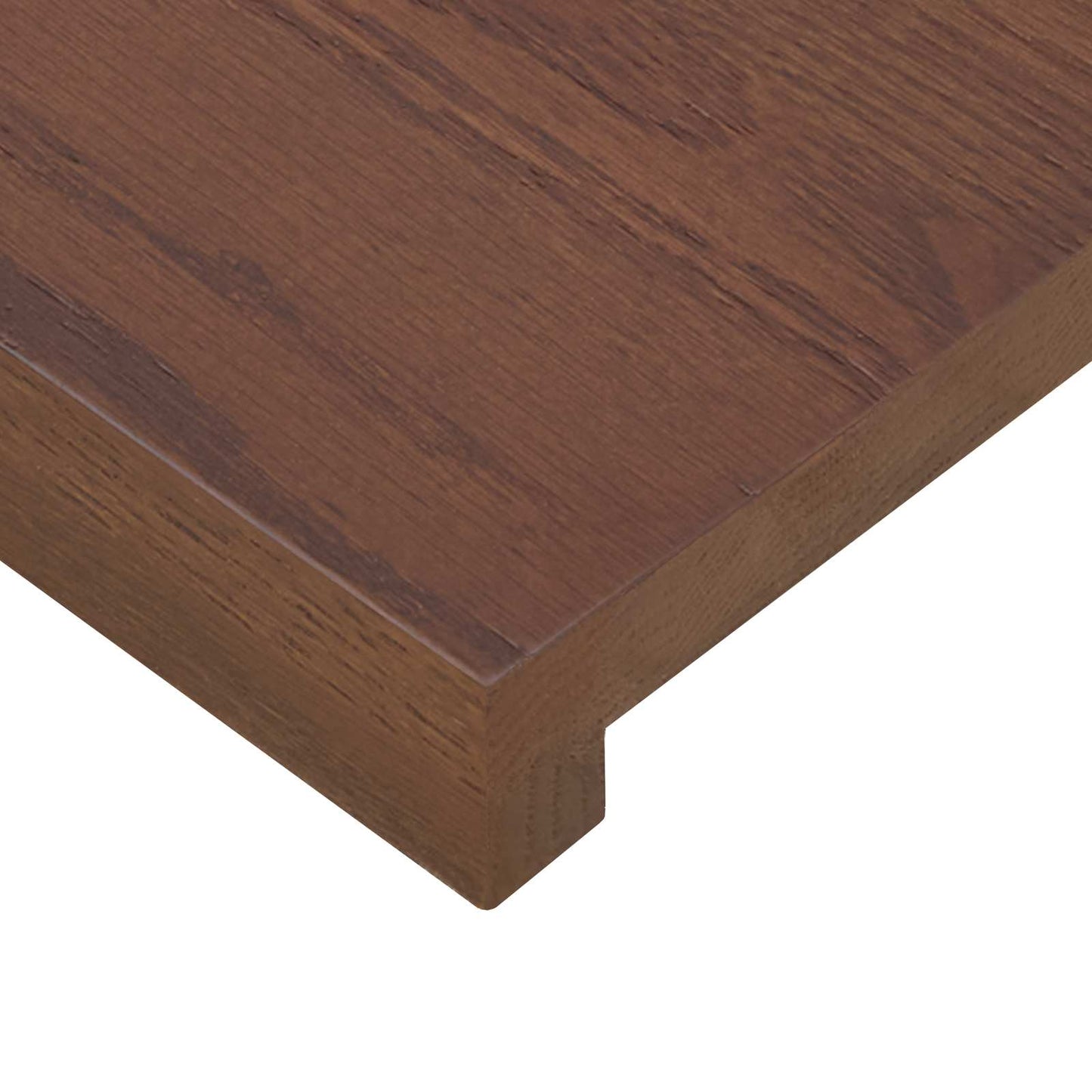 vidaXL Σκαλοπάτι 8 τεμ. 90 x 25 x 2 cm Σκούρο Καφέ Στερεό Ξύλο Δρυός