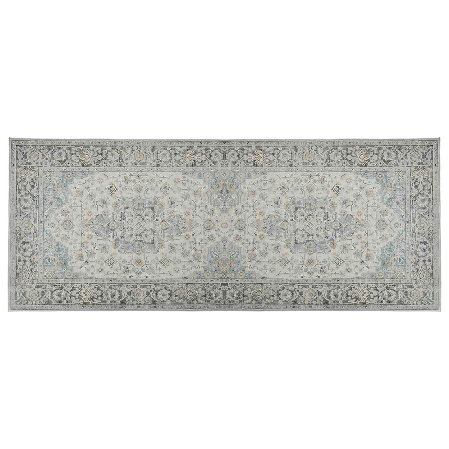 vidaXL Χαλί ORIZ Κρεμ 80 x 200 cm 100% Πολυεστέρας