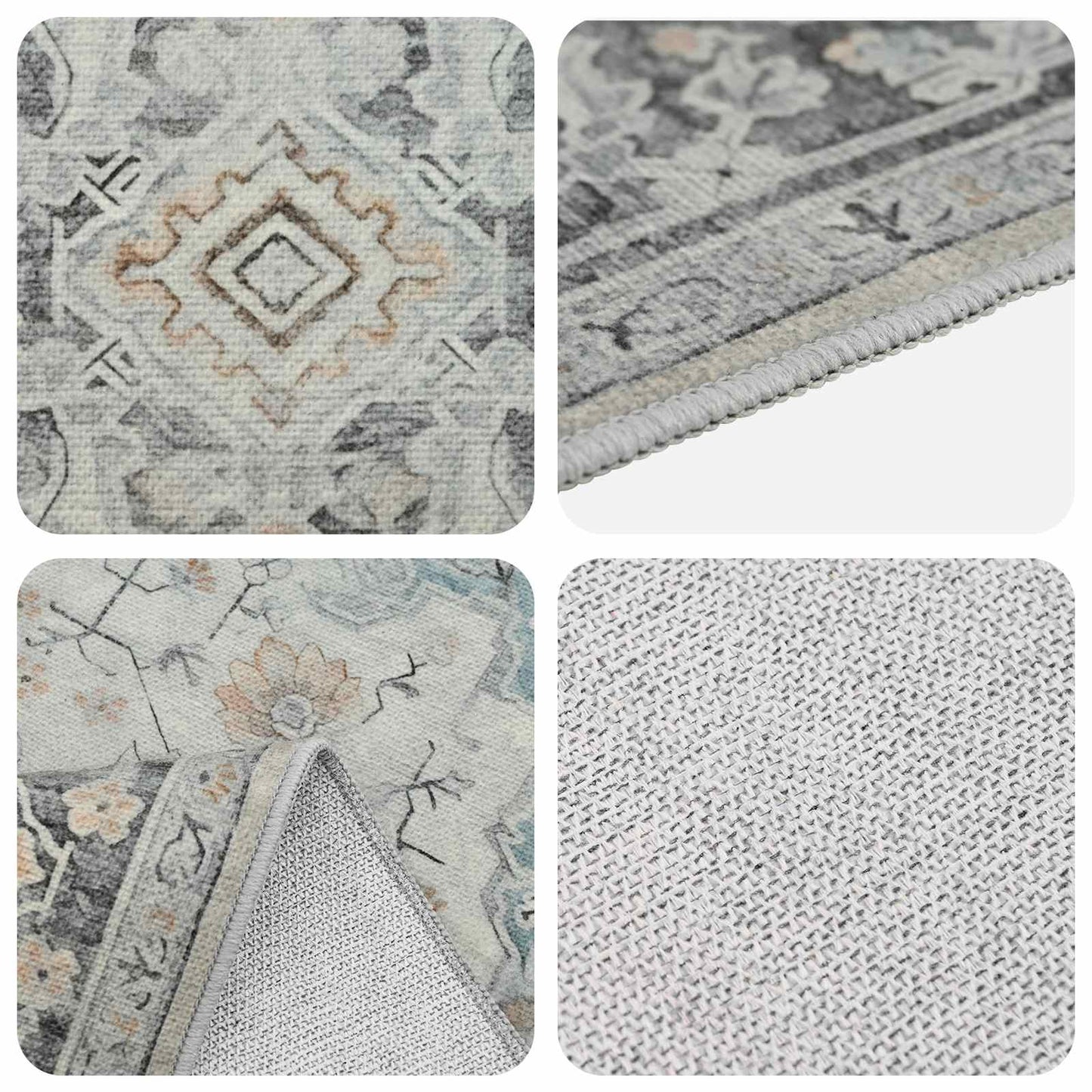 vidaXL Χαλί ORIZ Κρεμ 120 x 170 cm 100% Πολυεστέρας